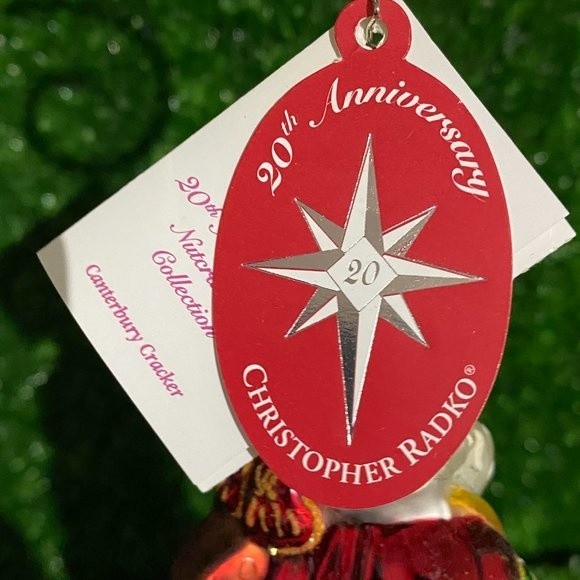 Christopher Radko 20th Anniversary ornament, Canterbury Cracker, 2004 - Picture 8 of 13